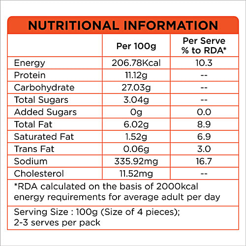 Prasuma Tandoori Chicken Momos, 280 g  