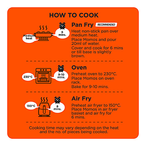 Prasuma Tandoori Chicken Momos, 280 g  