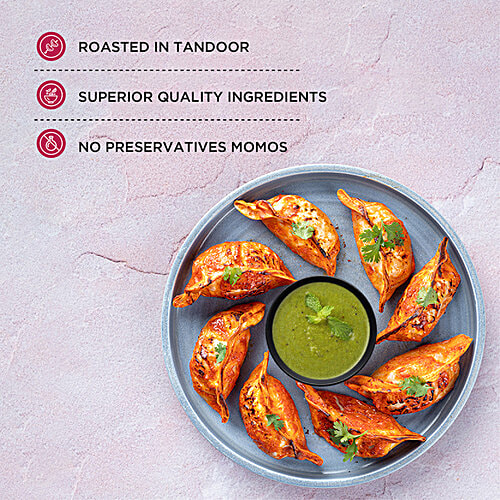 Prasuma Tandoori Chicken Momos, 280 g  