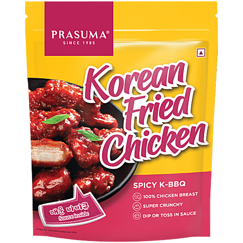 Prasuma Spicy K-BBQ Korean Fried Chicken, 275 g  