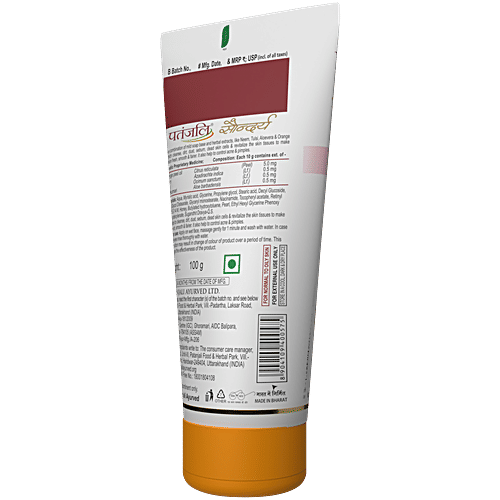 Patanjali Saundarya Face Wash, 100 g  