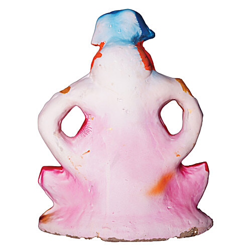 Mangal Bhavan Clay Coloured Ganesha Idol, 1 pc 10 Inches