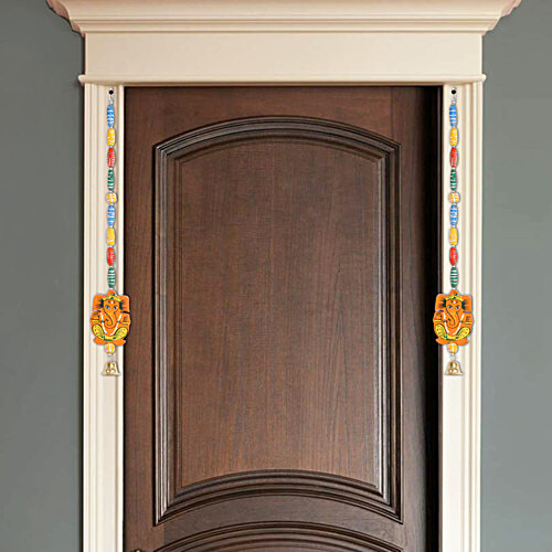 SBE Latkan Pair, Hanging Mala - Ganesha, 2 pcs