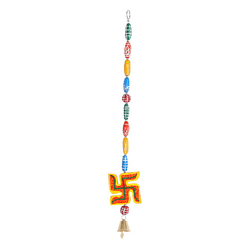 SBE Latkan Pair, Hanging Mala - Swastik, 2 pcs  