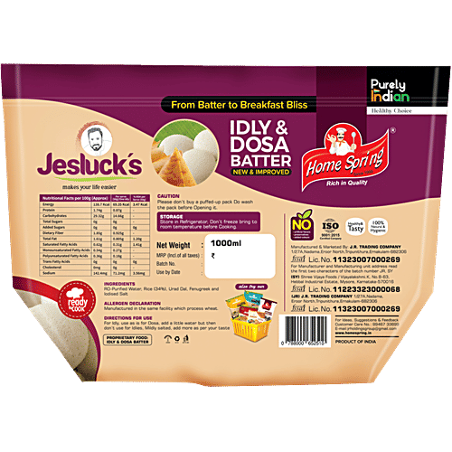 Home Spring Idli & Dosa Batter, 1 L