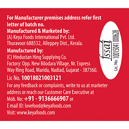 Keya Pizza Chilli Flakes, 20 g (10 Sachets x 2 g each) For - Pizza, Pasta, Italian & More Spice Mix