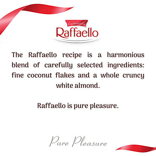 Confetteria Raffaello Gift Pack, 150 g (15 N x 10 g) Crisp Coconut-covered Wafer Truffle