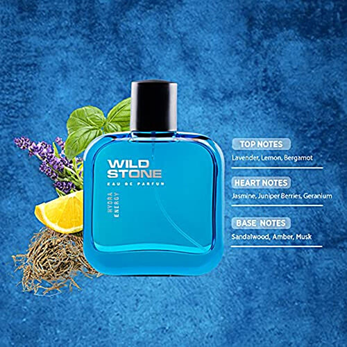 Wild Stone Edge, Forest Spice, Hydra Energy & Ultra Sensual Perfume Combo For Men, Long Lasting Smell, 120 ml (4 N x 30 ml each) 