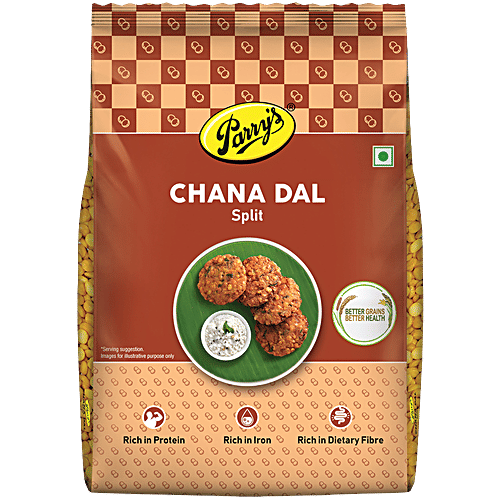 Parry's Split Chana Dal, 500 g Rich In Protein, Rich In Iron, Rich In Dietary Fibre