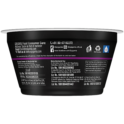 Epigamia Turbo 15 g Protein Yogurt - Mixed Berries, 140 g