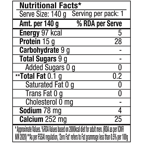 Epigamia Turbo 15 g Protein Yogurt - Mixed Berries, 140 g