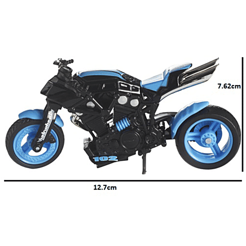 Hot wheels  Toy Motorcycles, 1:18 Moto Assortment - Large-Scale Toy Bikes, Moto Sports, Detailed Decos, Miniature Race Bikes, Assorted, 1 pc  Gift for Kids 3 Years & Older