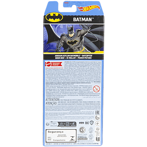 Hot wheels  Toy Cars Set - Batman-Themed Vehicles, 1:64 Scale, 5 pcs  DC Superhero
 Batmobile Variations
 Gotham City-Inspired