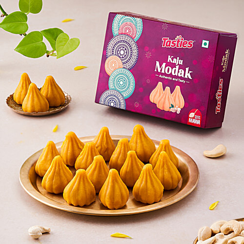 Tasties Kaju Modak, 165 g Sweet 