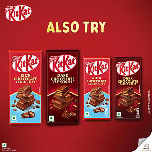 Nestle KitKat Delights Double Choco Coated Wafer, 63 g  
