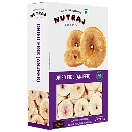 Nutraj Dried Figs Anjeer, 250 g Carton 