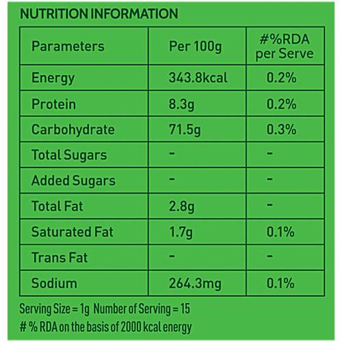 SNAPIN Cardamom/Elaichi Powder, 15 g  
