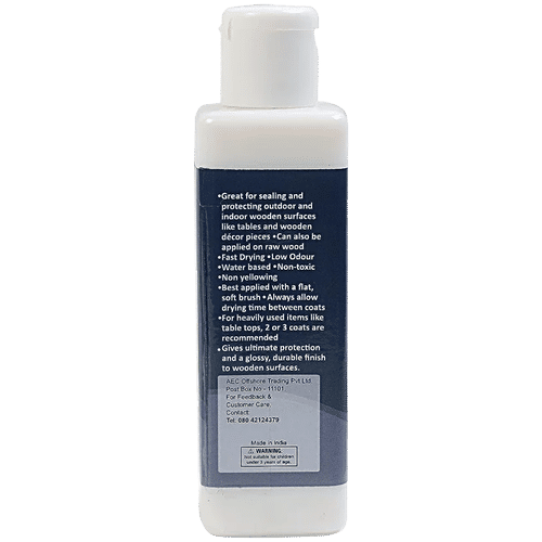 Little Birdie Decor Varnish Gloss, 100 ml Bottle Great for sealing
Durable gloss finish