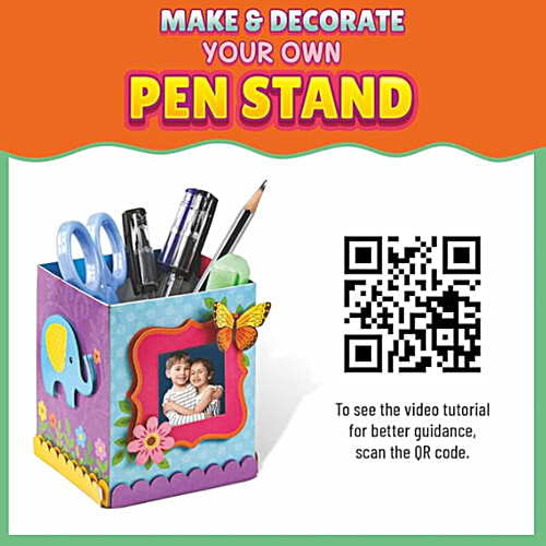 Little Birdie DIY Make & Decorate Your Own Pen Stand Kit, 1 pc  Creative & Fun, Easy To Use