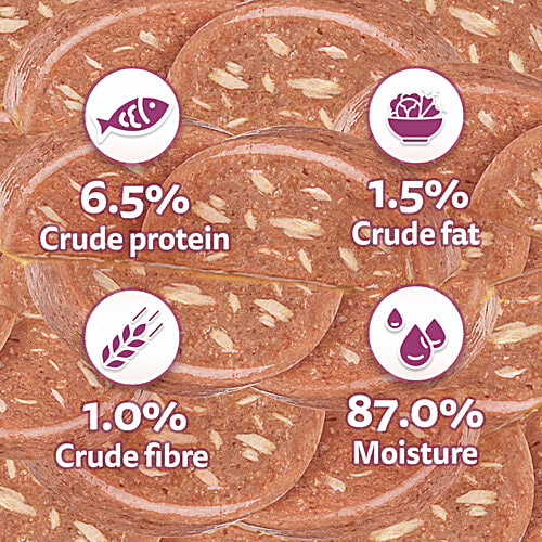 Whiskas Adult 1+ Years Wet Cat Food - Tuna & White Fish Flavour, 1.12 kg (14x80 g) Tuna & White Fish Flavour, Complete & Balanced Nutrition