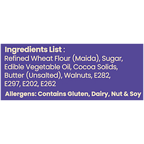 CakeZone Walnut Brownie, 80 g