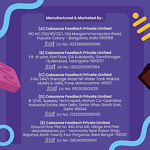 CakeZone Walnut Brownie, 80 g