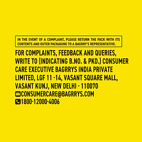 Bagrry's Corn Flakes Plus - Original & Healthier, Low Fat & Cholesterol, High Fibre, Breakfast Cereal, 300 g Pouch All Natural Corn Flakes