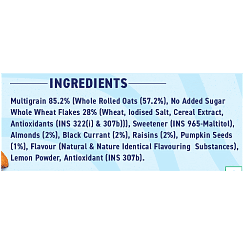 Bagrry's No Added Sugar Muesli Fruits, Nuts & Seeds - Whole Grain Breakfast Cereal, Almonds, Raisins & Berries, 700 g Pouch Helps Manage Weight, No Sugar Infused Berries, No Added Preservatives