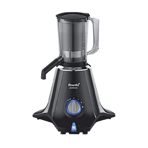Preethi Preethi Zodiac 750 Watt 5 Jars Juicer Mixer Grinder (19000 RPM, 3D Cooling System, Black), 1 Unit  