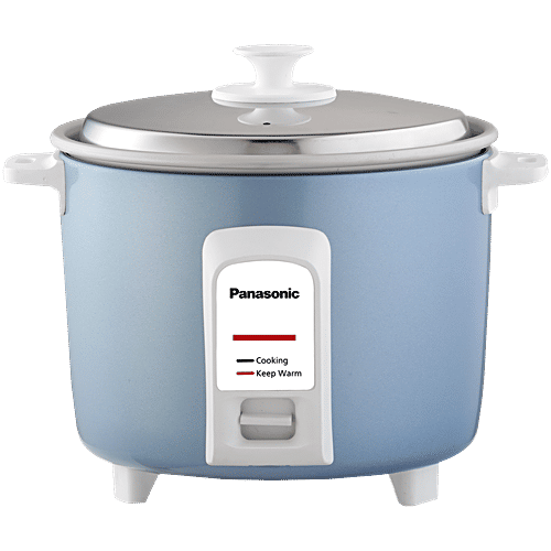 Panasonic India Warmer Series 1.8 Litre Electric Rice Cooker with Keep Warm Function (Blue), 1 Unit  