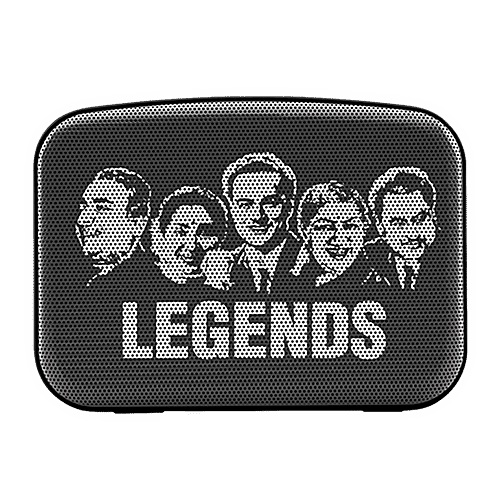 Saregama Carvaan Mini 2.0 Hindi 5W Portable Bluetooth Speaker With Built-in FM Radio (4 Hours Playtime, 2.0 Channel, Moonlight Black), 1 Unit  