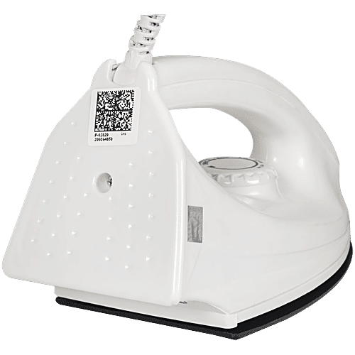 Bajaj Electricals Majesty 1000 Watt Dry Iron (German Coating Technology, MajestyDX6, White), 1 Unit  