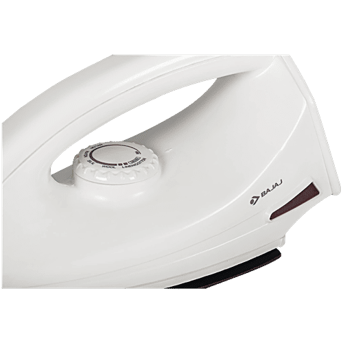 Bajaj Electricals Majesty 1000 Watt Dry Iron (German Coating Technology, MajestyDX6, White), 1 Unit  