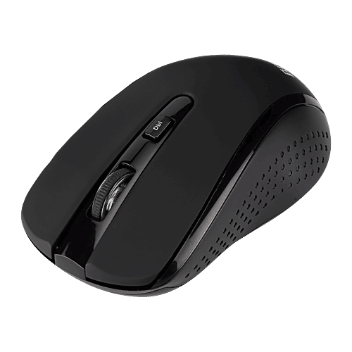 Croma Croma 2.4 GHz Wireless Keyboard & Mouse Combo (1000 DPI, Plug & Play, Black), 1 Unit