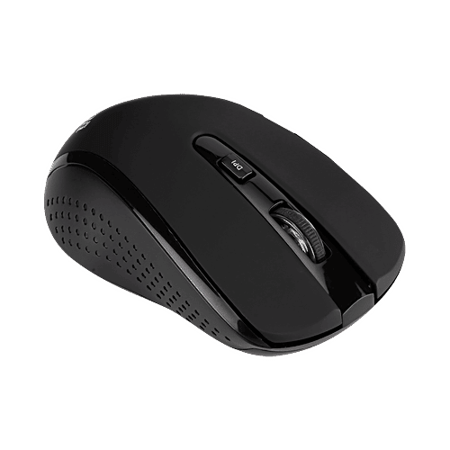 Croma Croma 2.4 GHz Wireless Keyboard & Mouse Combo (1000 DPI, Plug & Play, Black), 1 Unit