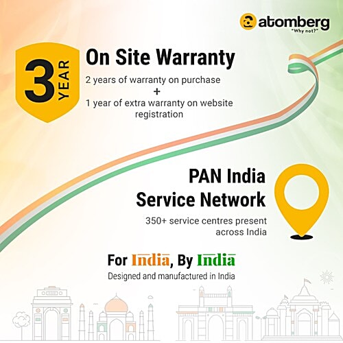 Atomberg atomberg Renesa Smart Plus 5 Star 1200mm 3 Blade BLDC Motor Smart Ceiling Fan with Remote (Alexa & Google Assistant, Golden Oakwood), 1 Unit  