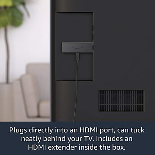 Amazon Fire TV Stick 3rd Gen with Alexa Voice Remote (HD Streaming, B08R6QR863, Black), 1 Unit  