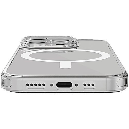 Gripp Duce Tempered Glass & Polycarbonate, Silicone Back Cover Combo for Apple iPhone 16 Pro (MagSafe Charging Support, Transparent), 1 Unit  