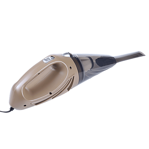 Croma Croma 106W Car Vacuum Cleaner with Bagless Dust Tank (Strong Suction, Brown), 1 Unit  