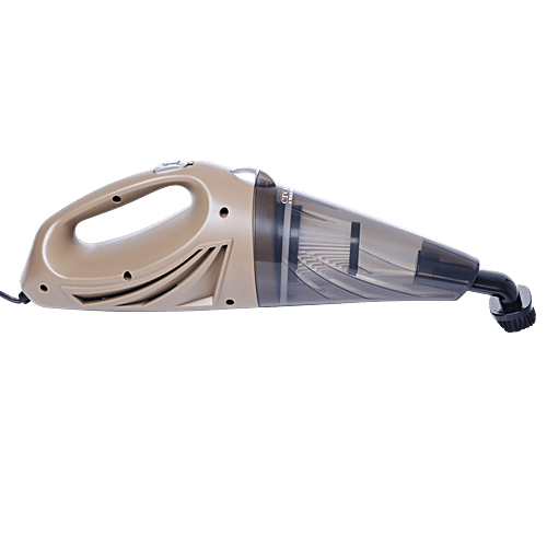 Croma Croma 106W Car Vacuum Cleaner with Bagless Dust Tank (Strong Suction, Brown), 1 Unit  