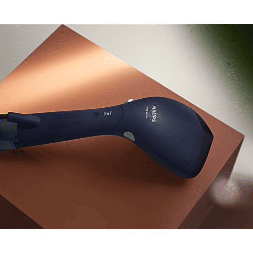 Philips India 1500 Watts 100ml Garment Steamer (2 Modes, OptimalTemp Technology, STH7020/20, Deep Azur), 1 Unit  