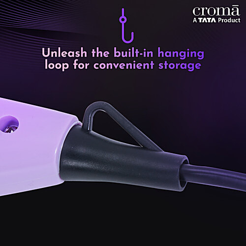 Croma CRSH700HCA270601 Hair Dryer with 2 Heat Settings (Overheat Protection, Purple), 1 Unit  