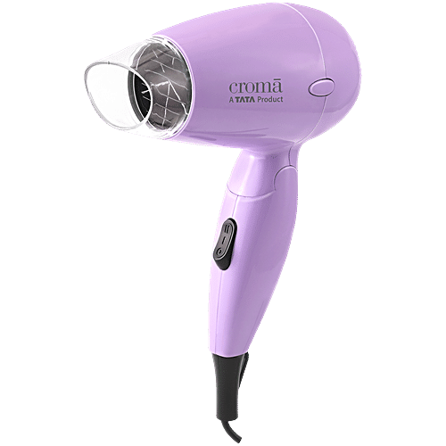Croma CRSH700HCA270601 Hair Dryer with 2 Heat Settings (Overheat Protection, Purple), 1 Unit  