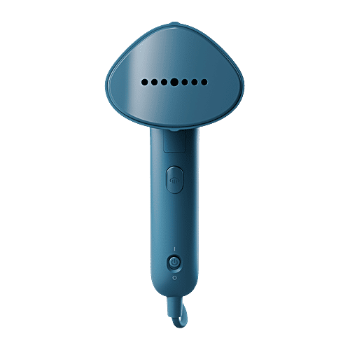 Philips India 3000 Series 1000 Watts 100ml Handheld Garment Steamer (Foldable, STH3000/20, Reno Blue), 1 Unit  
