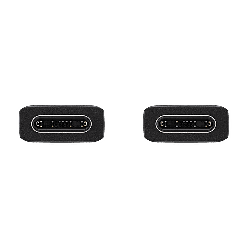 Samsung SAMSUNG Type C to Type C 3.2 Feet (1M) Cable (High Speed Data Transfer, Black), 1 Unit