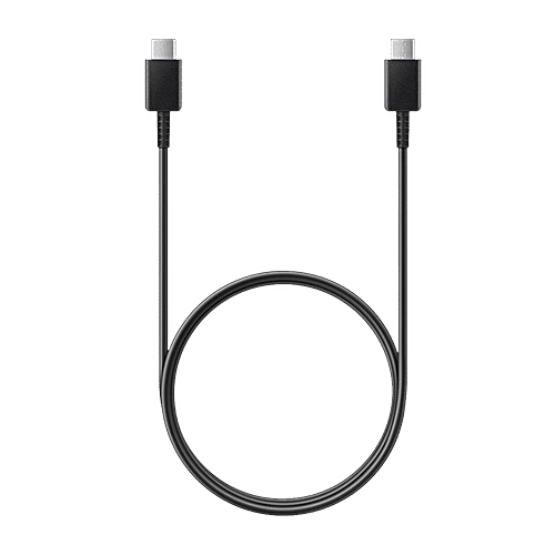 Samsung SAMSUNG Type C to Type C 3.2 Feet (1M) Cable (High Speed Data Transfer, Black), 1 Unit
