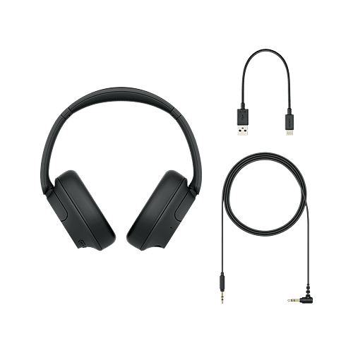 Sony WH-CH720 Bluetooth Headphone with Mic (Dual Noise Sensor Technology, Over Ear, Black), 1 Unit  