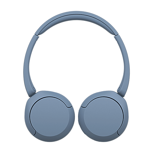 Sony WH-CH520 Bluetooth Headphone with Mic (30mm Driver, On Ear, Blue), 1 Unit  