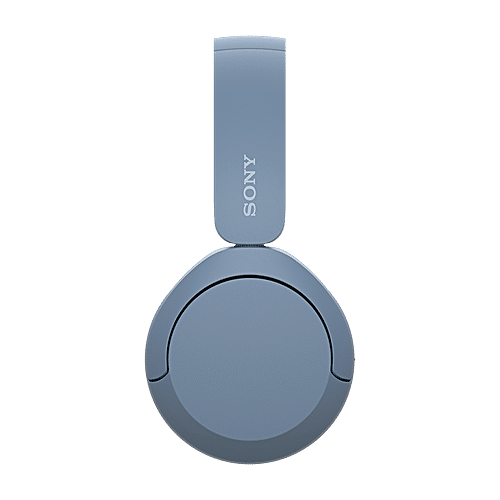 Sony WH-CH520 Bluetooth Headphone with Mic (30mm Driver, On Ear, Blue), 1 Unit  