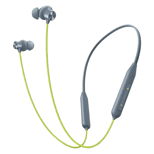OnePlus OnePlus Bullets Wireless Z2 5481136578 Neckband with AI Noise Cancellation (IP55 Water & Sweat Resistant, Upto 30 Hours Playback, Jazz Green), 1 Unit  